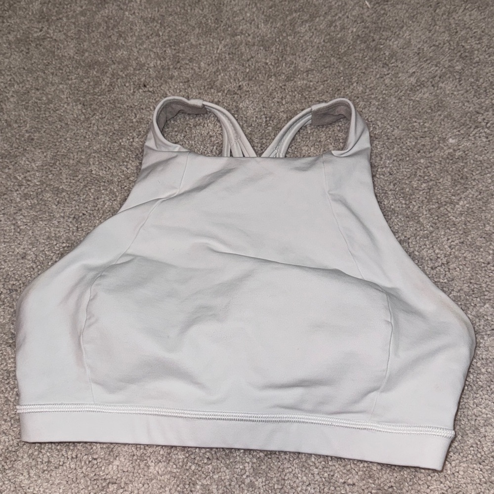 Lululemon Athletica White Sports Bra